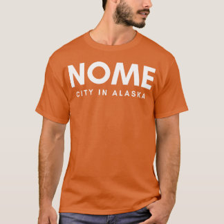 Camiseta Cidade Nome Alasca