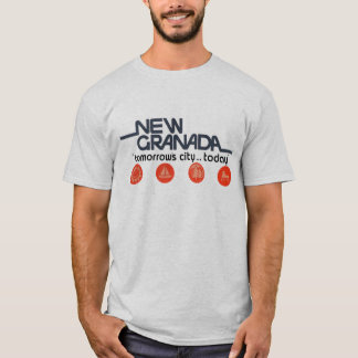 Camiseta Cidade nova dos amanhãs de Granada hoje