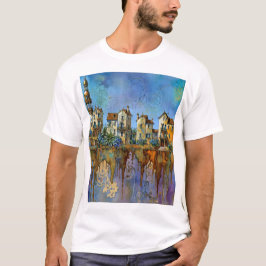 Camiseta cidade pequena divertida