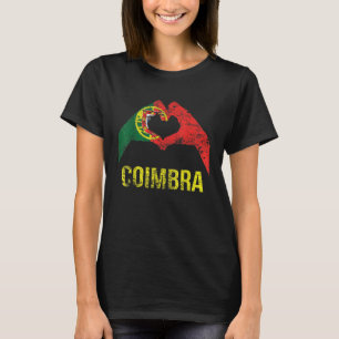 Camiseta Cidade Portuguesa de Coimbra Vintage