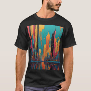 Camiseta Cidade psicodélica