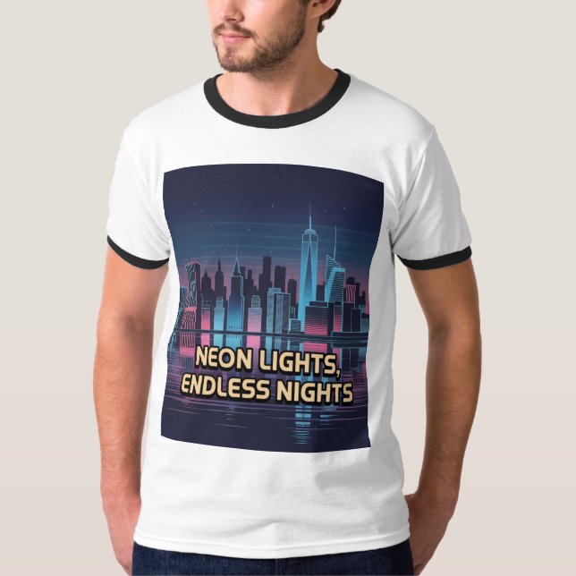 Camiseta Cidade Que Nunca Dorme Nova York (Frente)