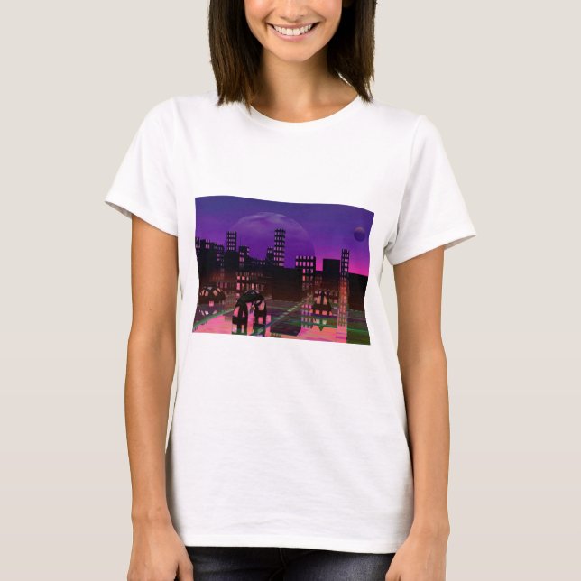 Camiseta cidade romântica (Frente)