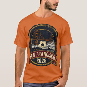 Camiseta Cidade-sede da Copa do Mundo de 2026 em São Franci