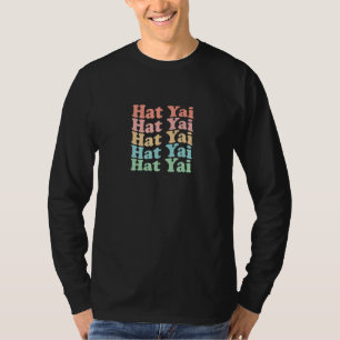 Camiseta Cidade Tailandesa Hippie Vintage dos Anos 70 - Ret