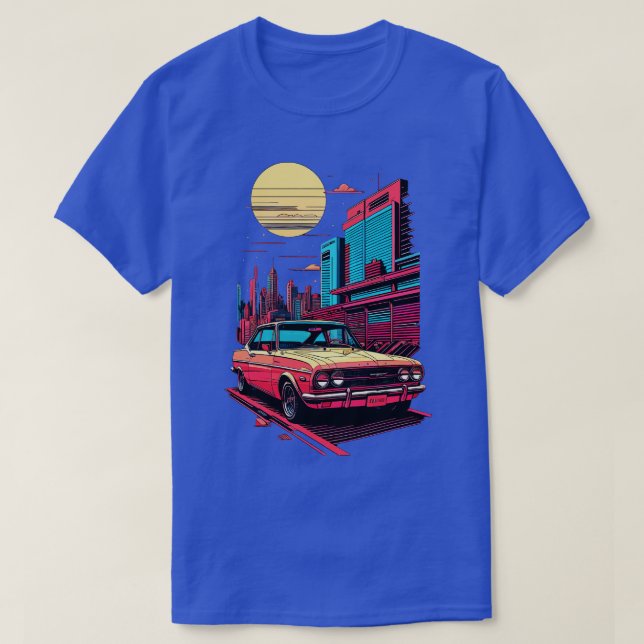 Camiseta Cidade Vice Retro (Frente do Design)