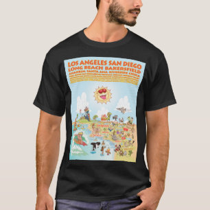 Camiseta Cidades do Sul da Califórnia