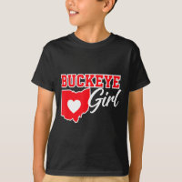 Cidades dos EUA Buckeye Girl Ohio Casa Coração Est
