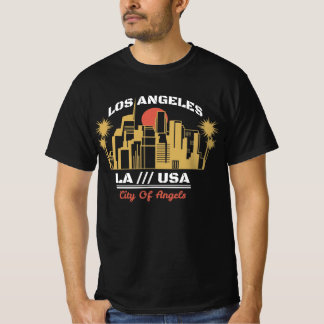 Camiseta Cidades Famosas de Los Angeles City of Angels