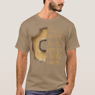 Camiseta Cider Rosquinha Engraçado Quote Autumn Festiva