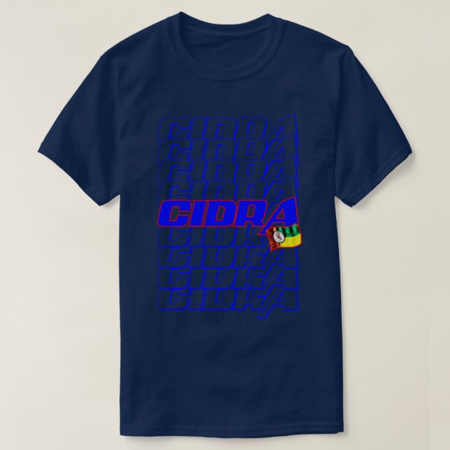 Camiseta cidra Cascade texto 2 (Frente do Design)
