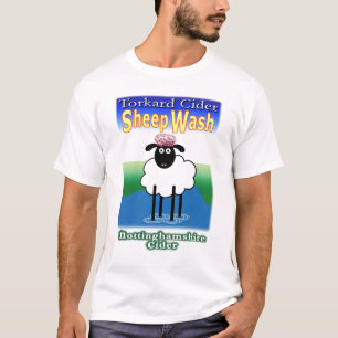 Camiseta Cidra da lavagem dos carneiros