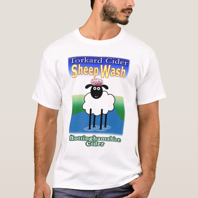 Camiseta Cidra da lavagem dos carneiros (Frente)