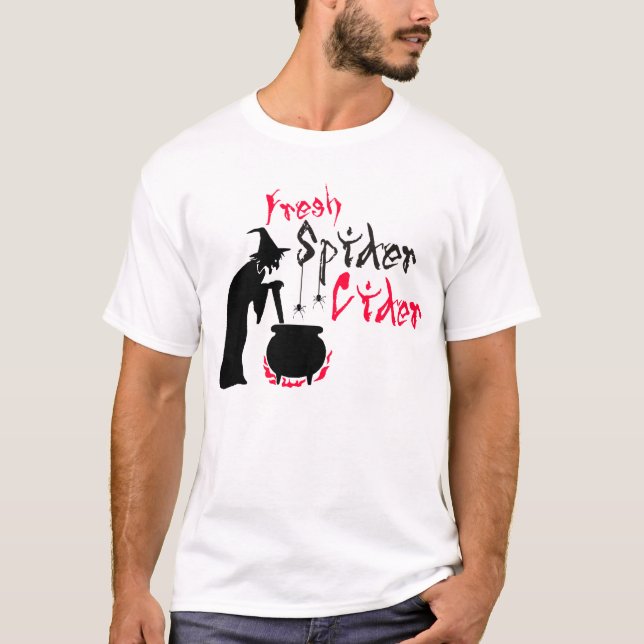 Camiseta Cidra fresca da aranha (Frente)