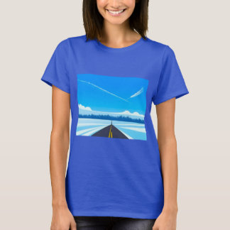Camiseta ciel bleu avions