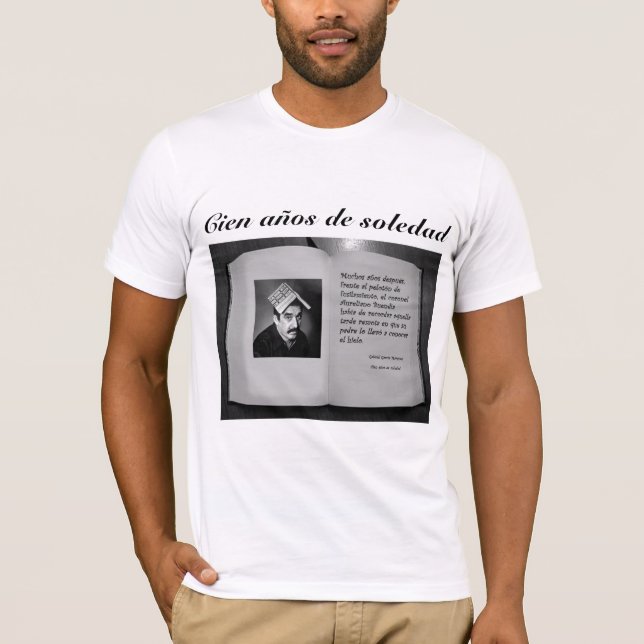 Camiseta cien años de soledad (Frente)