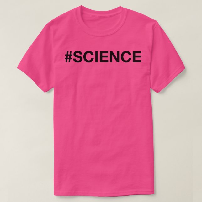 CAMISETA CIÊNCIA (Frente do Design)