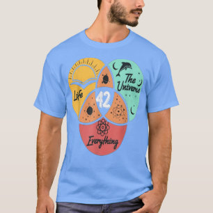 Camiseta Ciência 42 A Resposta À Vida Do Universo E Da Eva