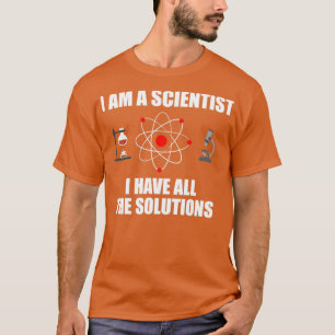 Camiseta Ciência Cientista nerd física atômica química