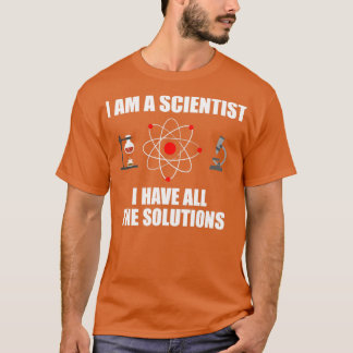 Camiseta Ciência Cientista nerd física atômica química