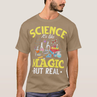 Camiseta Ciência Como Magia É Magia Mas Real