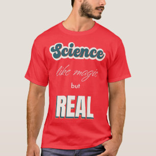 Camiseta Ciência Como Magia, mas premiê sarcástico muito en