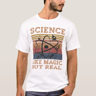 Camiseta Ciência Como Magia Mas Real