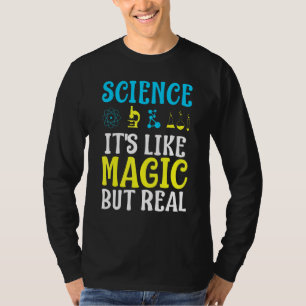 Camiseta Ciência Como Magia Mas Real