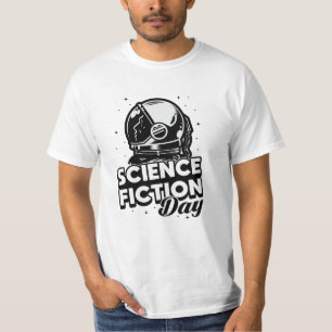 Camiseta Ciência da Alienígena Espacial Ficção Dia da Ciênc