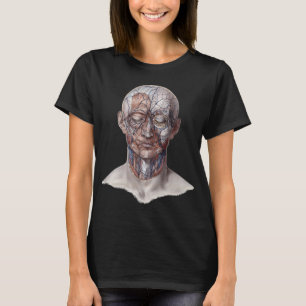Camiseta Ciência da Anatomia Humana Vintage, Nariz Da Garg