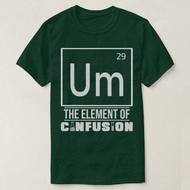 Camiseta Ciência da Química Funny (Frente do Design)