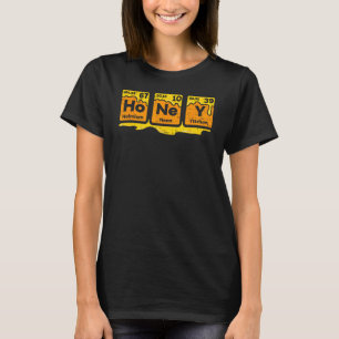 Camiseta Ciência das colmeias de apicultores de Mesa periód
