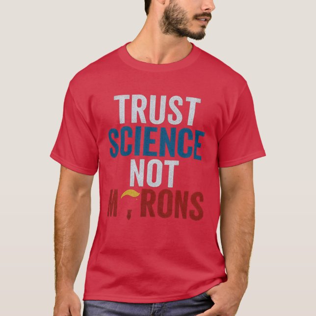 CAMISETA CIÊNCIA DE CONFIANÇA NÃO MORONS (Frente)