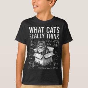 Camiseta Ciência Divertida Física Gato na Caixa O que os Ga
