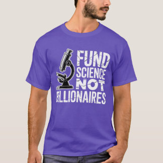 CAMISETA CIÊNCIA DO FUNDO NÃO BILHÕES
