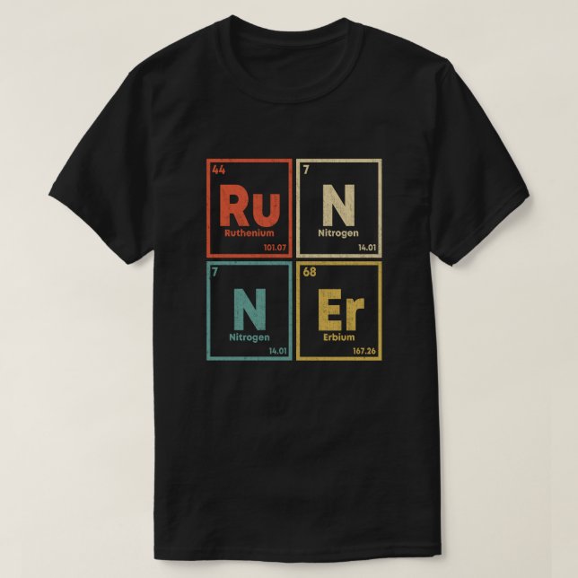 Camiseta Ciência dos Runner Periódicos da Maratona de Mesas (Frente do Design)