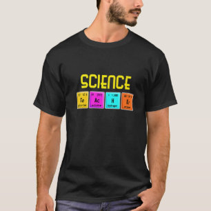 Camiseta Ciência e Biologia do Dia da Ciência Professora Mi