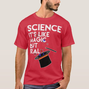 Camiseta Ciência, é como Magia, mas Real! Pro Science Mar