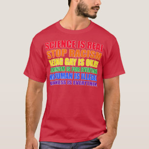 Camiseta Ciência É Gay De Parada Real É Ok Feminismo Lgbt53