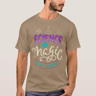 Camiseta Ciência é magia que funciona