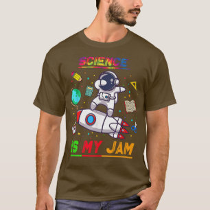 Camiseta Ciência é meu astronauta de volta à escola