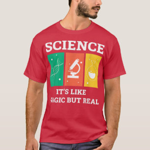 Camiseta Ciência é professor de magia Química Física de Bio