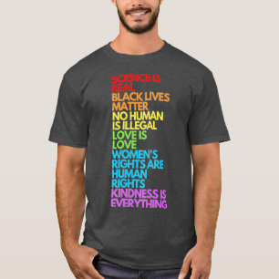 Camiseta Ciência é Real Black Lives Matter Month (1)