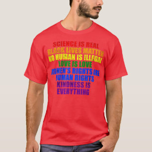 Camiseta Ciência é Real Black Lives Matter Month (1)