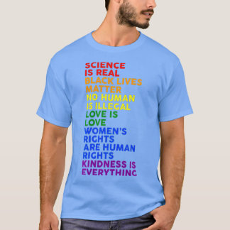 Camiseta Ciência é Real Black Lives Matter Month (1)