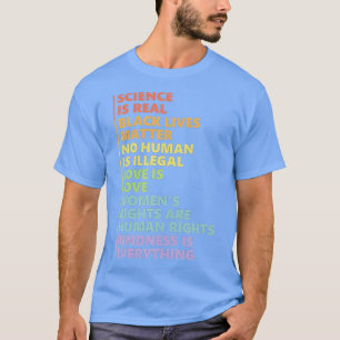 Camiseta Ciência é Real Black Lives Matter Month (1)