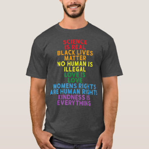 Camiseta Ciência é Real Black Lives Matter Month (8