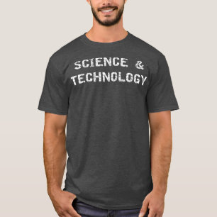 Camiseta Ciência e tecnologia Moda Novidade