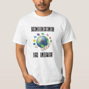 Camiseta Ciência é vida