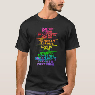 Camiseta Ciência em Dificuldade É Vida Real Negra Important